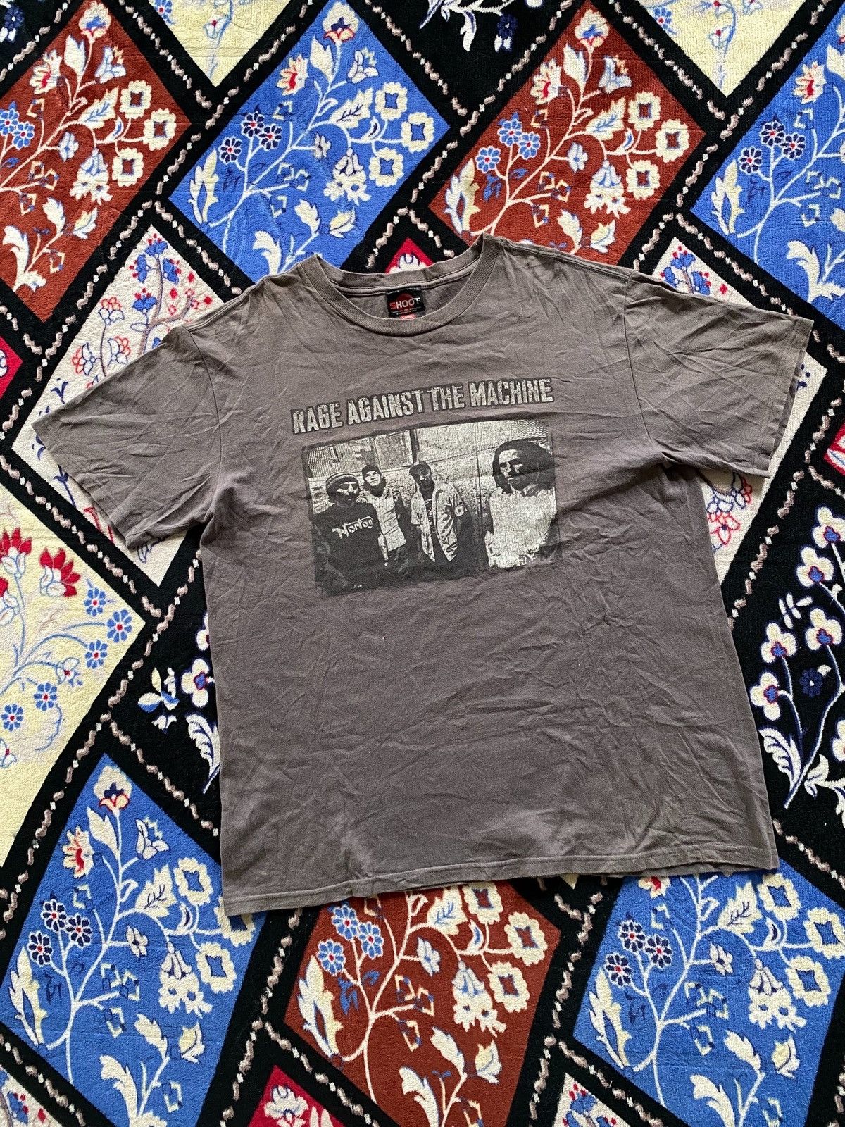 Band Tees 00s Rage Against The Machine Pacific Rim Tour Tshirt Size US L / EU 52-54 / 3 - 3 Thumbnail