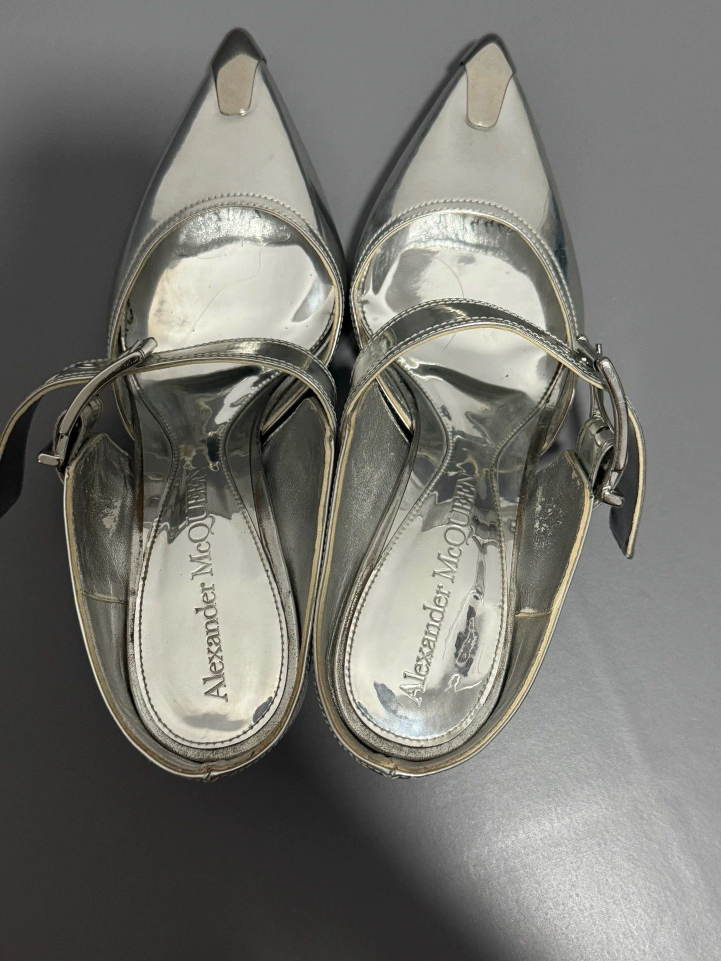 Alexander McQueen Alexander Mcqueen Toe Cap Heels 37 Size US 6.5 / IT 36.5 - 3 Thumbnail