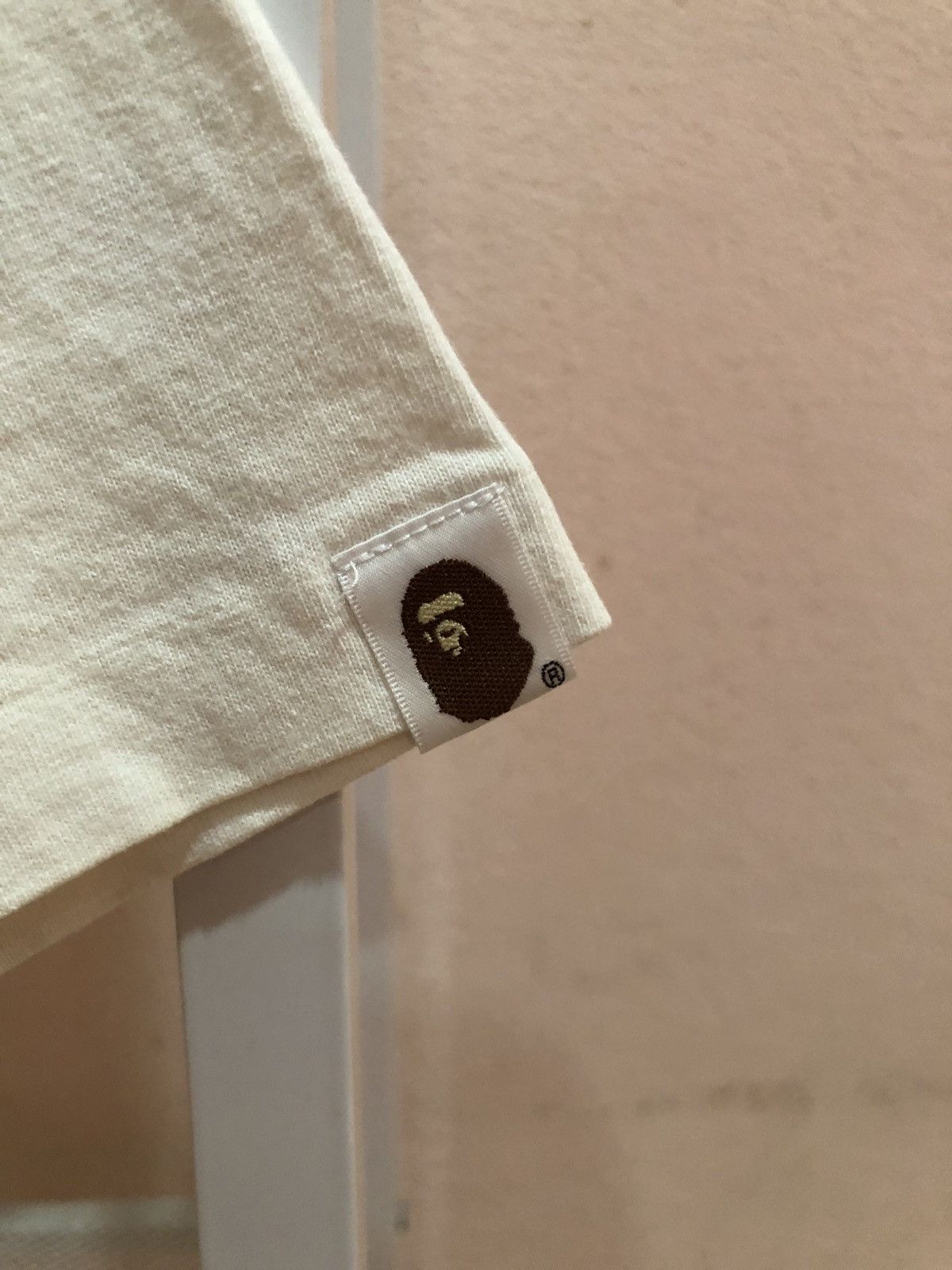 Bape Bapesta Big Bape head Mirror Print Tshirts Size US L / EU 52-54 / 3 - 3 Thumbnail