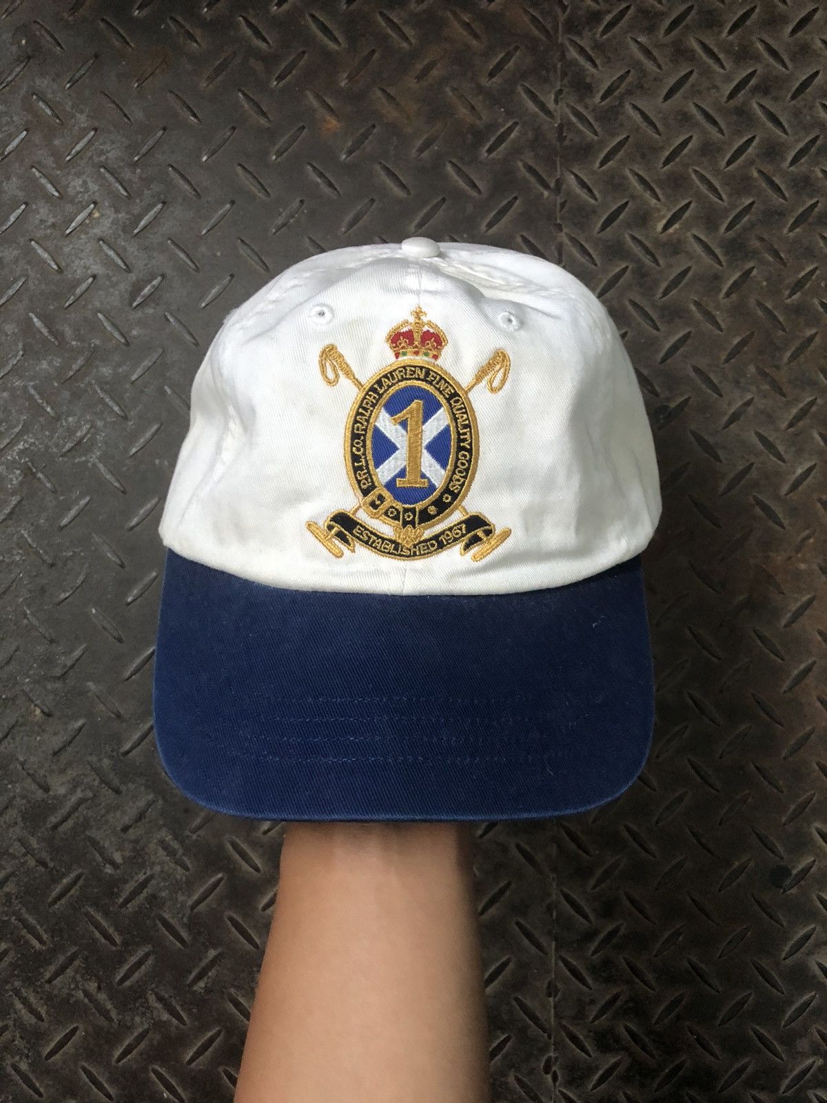 Polo Ralph Lauren Rare Vintage 90s Polo Sport Ralph Lauren 1967 Hat Size ONE SIZE - 2 Thumbnail