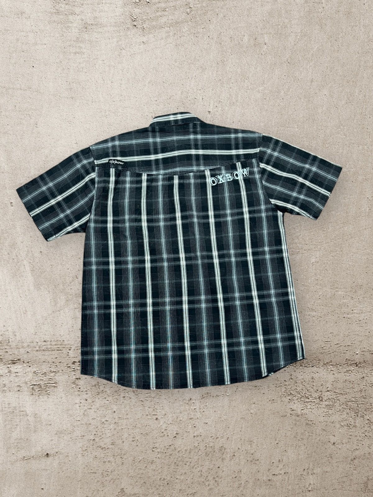 Japanese Brand × Oxbow × Vintage Vintage OXBOW Skate Surf Style Button Shirt y2k Logo M Size US M / EU 48-50 / 2 - 3 Thumbnail