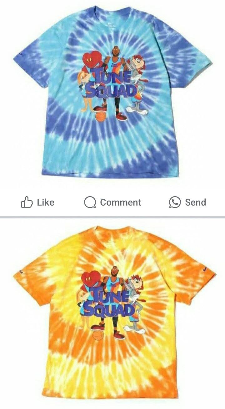 Nike NEW 🎉 Nike x Space Jam Looney Tunes LeBron James Tshirt 🏀 Size US L / EU 52-54 / 3 - 2 Thumbnail