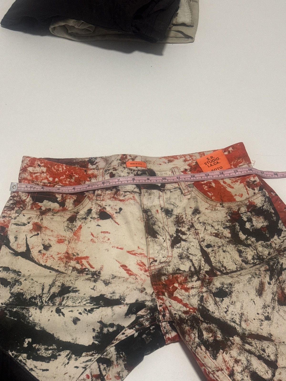Sterling Ruby 2019 Sterling Ruby Soto Bleach Denim Size US 29 - 8 Thumbnail
