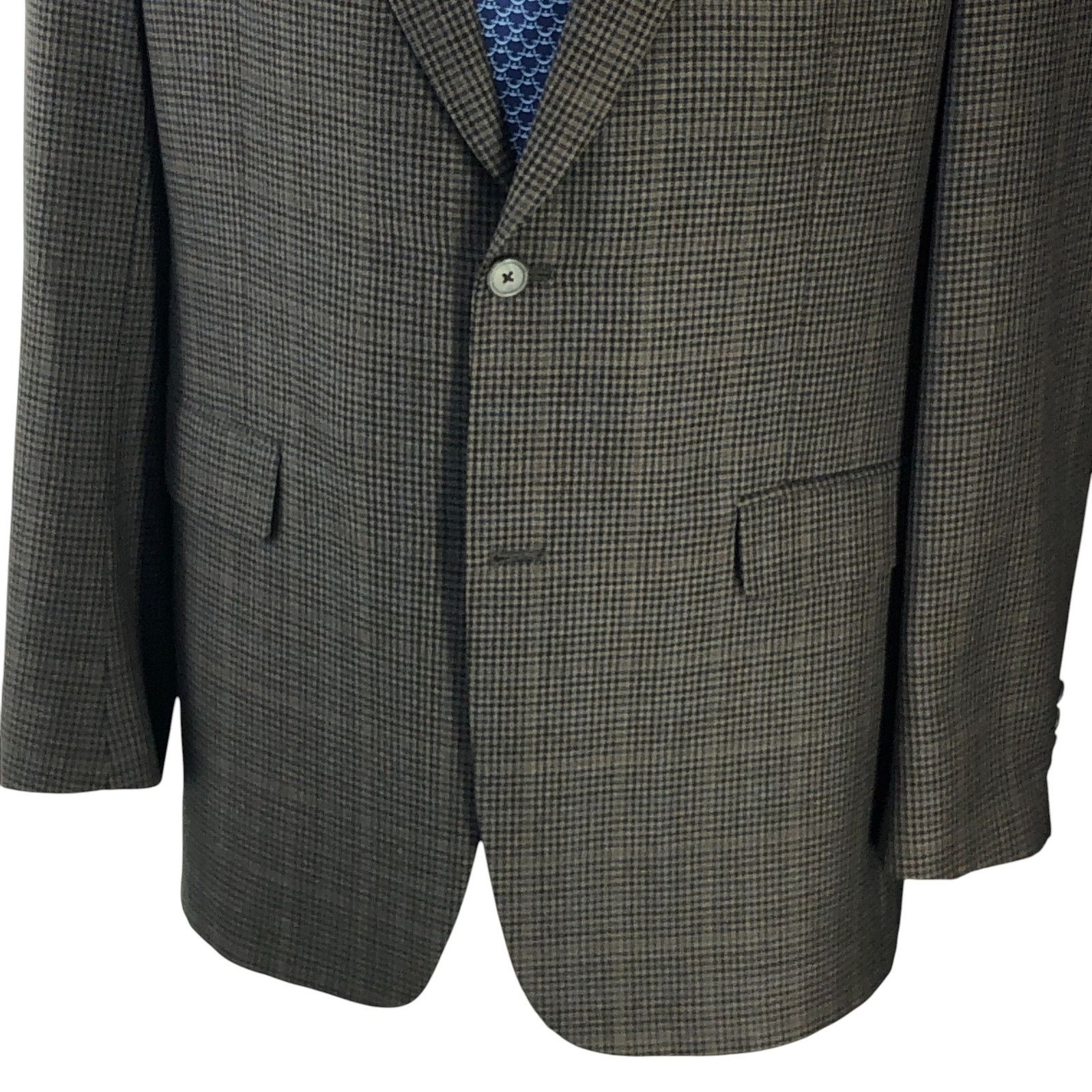 Hart Schaffner Marx Hart Schaffner Marx HSM Gold Trumpeter Size 42XL Sport Coat Size 42L - 3 Thumbnail