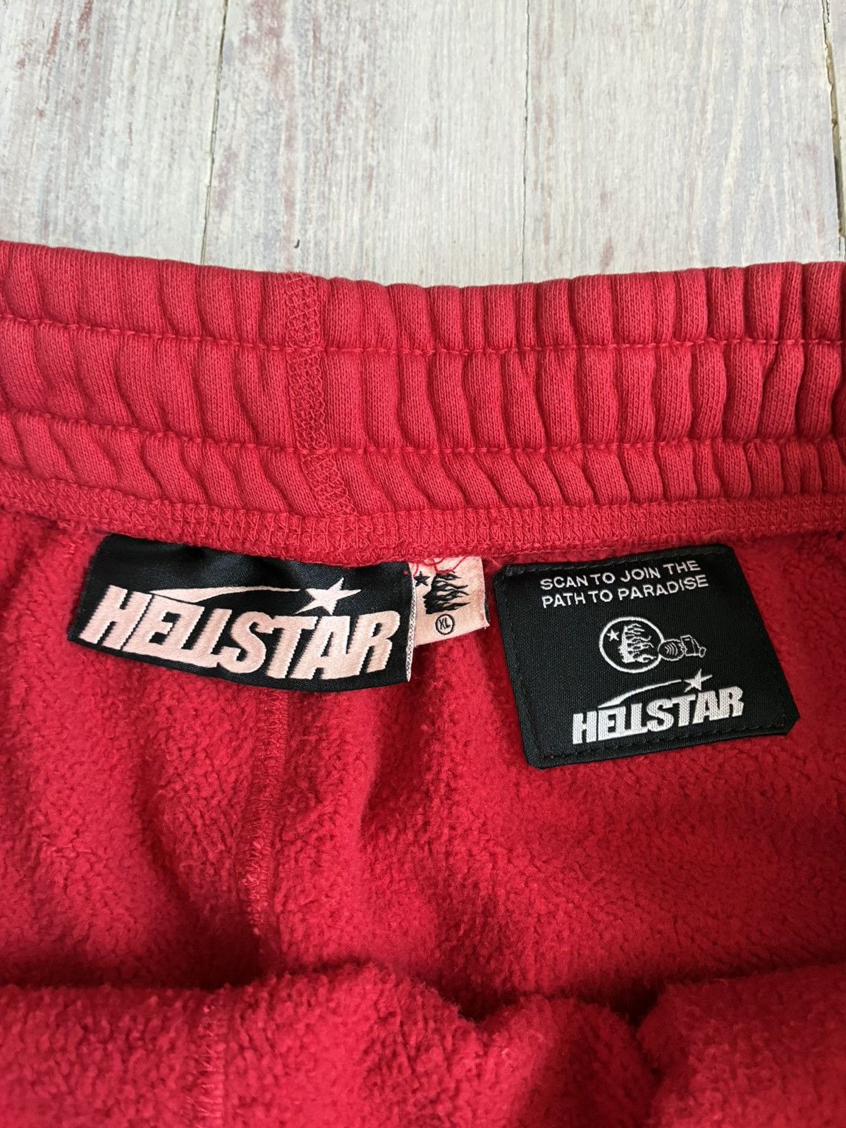 HELLSTAR Hellstar Uniform Red Sweatpants XL Size US 36 / EU 52 - 4 Thumbnail