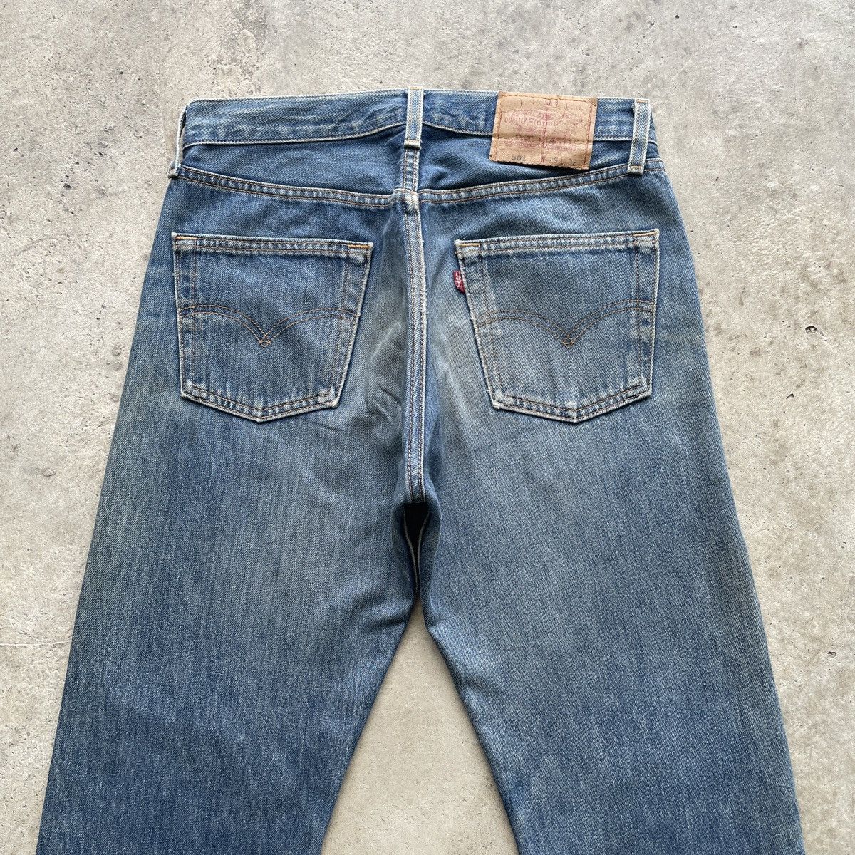Levi's Vintage Clothing Vintage Levi’s 501 Rusty Faded Distressed Jeans Pants W29 Size US 29 - 13 Thumbnail