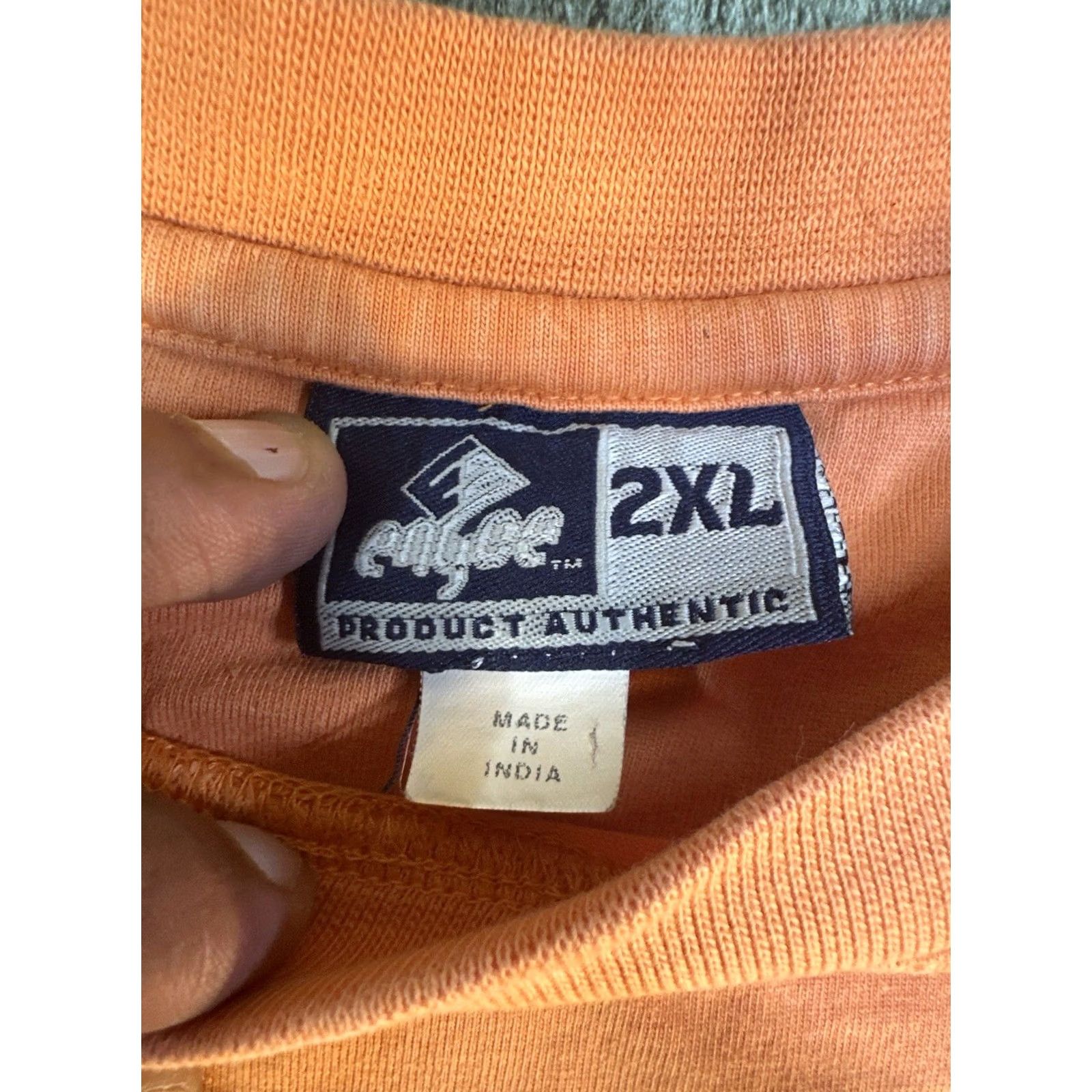 Enyce VINTAGE Enyce Clothing Company T-Shirt 2XL Orange Embroidered Logo Hip Hop Y2K Mens Shirt Size US XXL / EU 58 / 5 - 2 Thumbnail