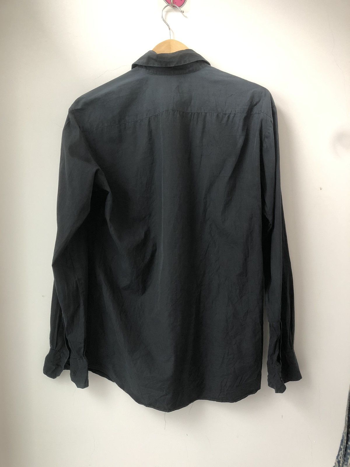 Yohji Yamamoto Yohji Yamamoto Pour Homme / Y's Black Cotton Button-Up Shirt Size US M / EU 48-50 / 2 - 4 Thumbnail