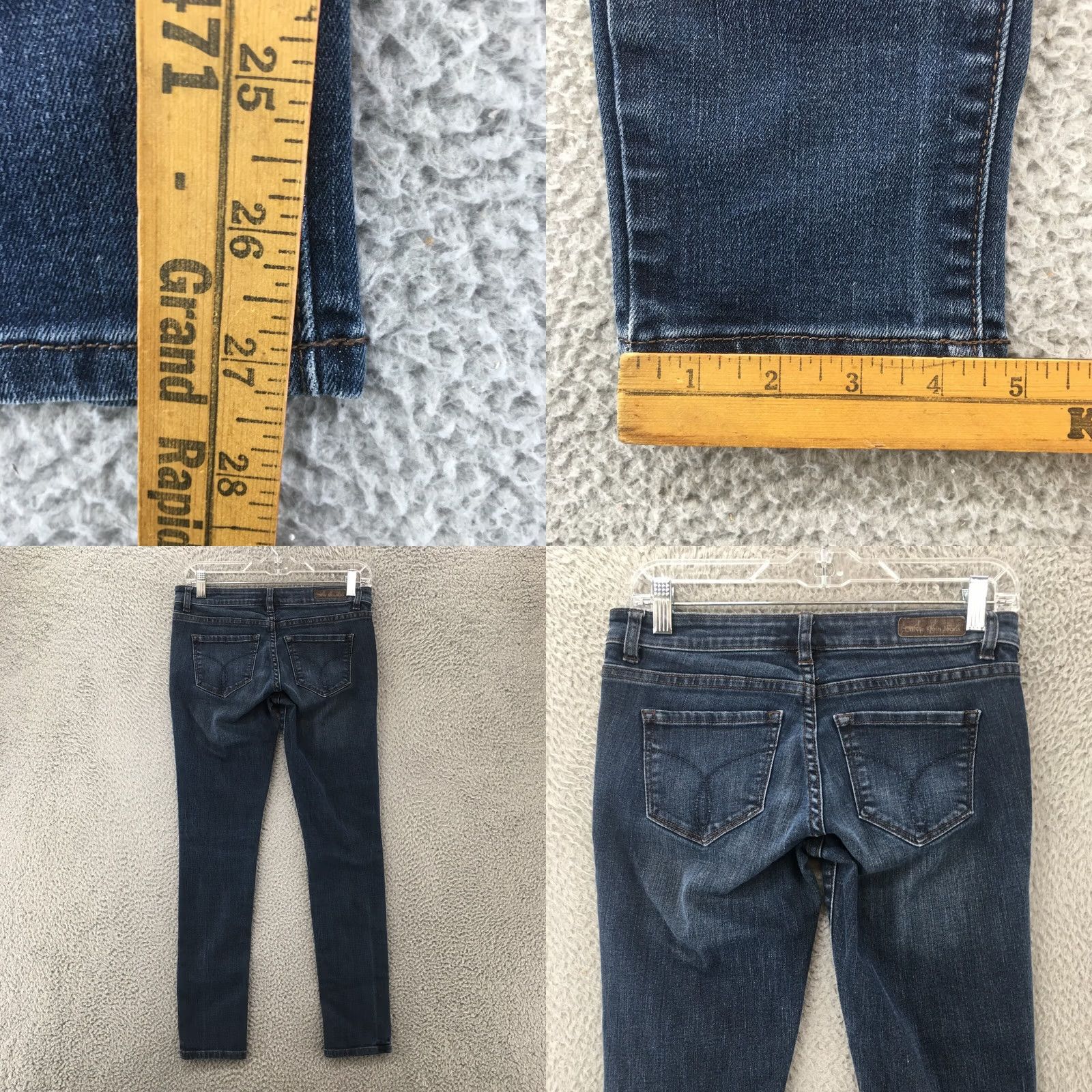 Calvin Klein Calvin Klein Legging Jeans Womens Blue Medium Wash Denim Jeans Jegging 30x27.5 4P Petite Womens Size 30" / US 8 / IT 44 - 8 Thumbnail