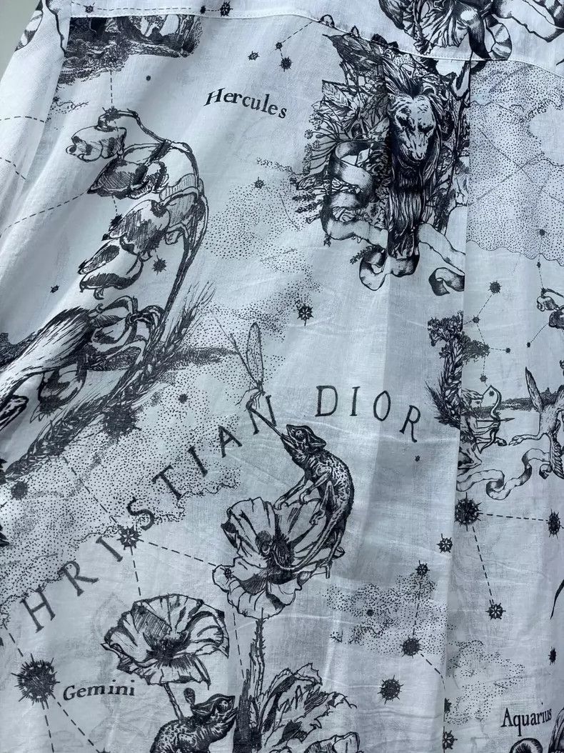 Dior Dior Black and white ink painting shirt 2504-Nextarrow Size XS / US 0-2 / IT 36-38 - 3 Thumbnail