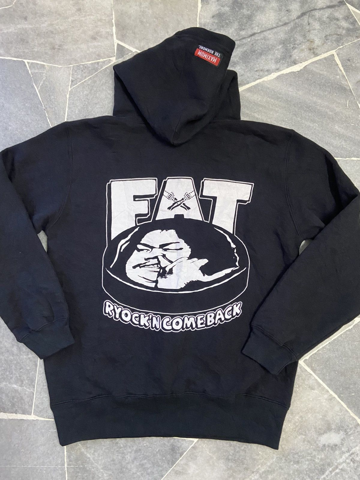 Band Tees × Vintage Vintage Fat MTH Hungry Pride Hoodie Size US M / EU 48-50 / 2 - 1 Thumbnail