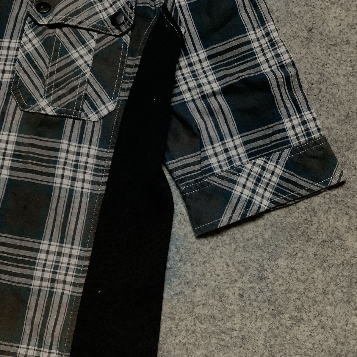 If Six Was Nine × KMRii × Le Grande Bleu (L.G.B.) Vintage Grangesta Standard Japan Mesh Punk Anarchy Poem Y2K Size US L / EU 52-54 / 3 - 5 Thumbnail