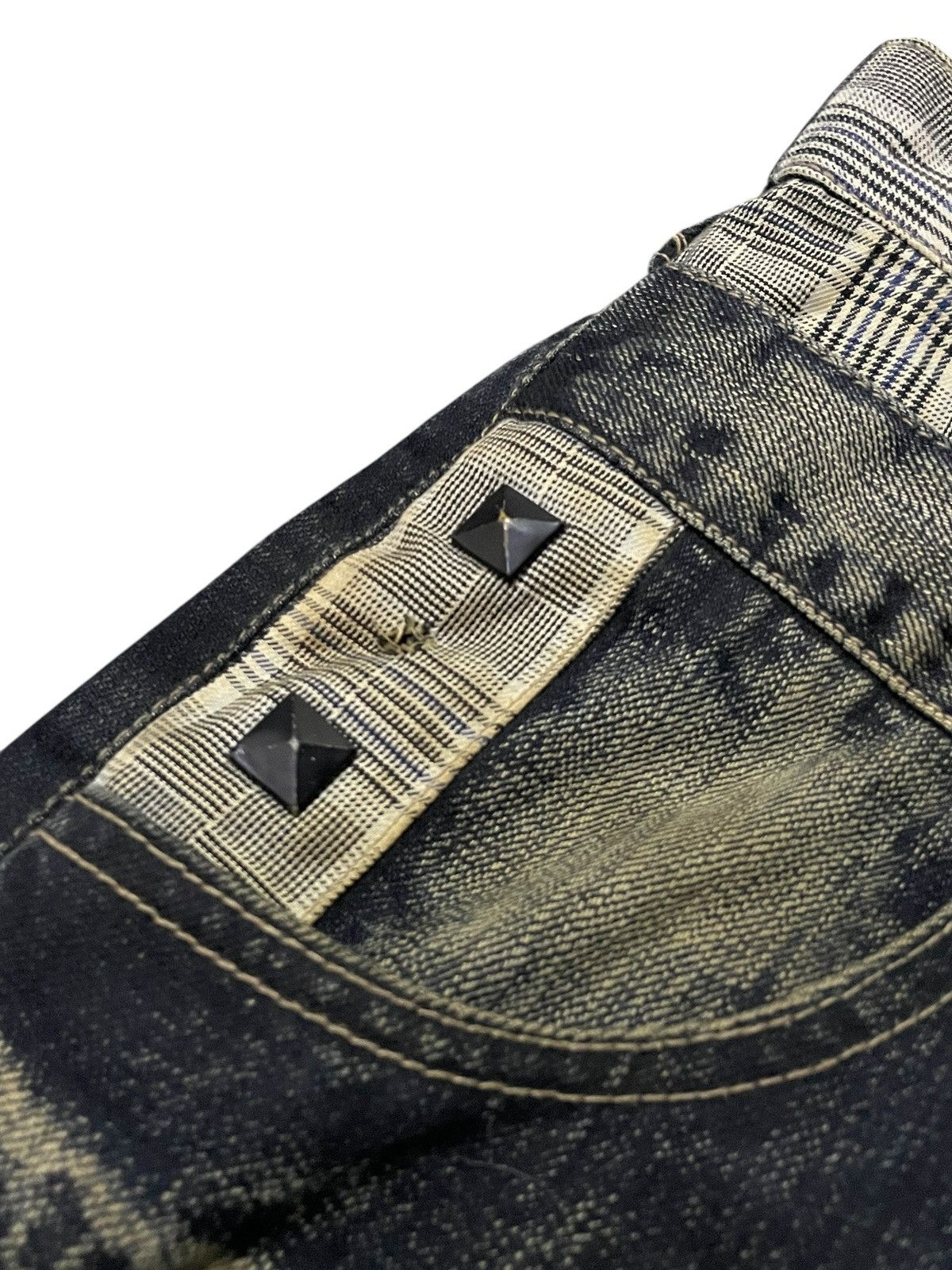 PPFM PPFM Booze & Pills & Powders Double Waist Mud Wash Jeans Size US 32 / EU 48 - 16 Thumbnail