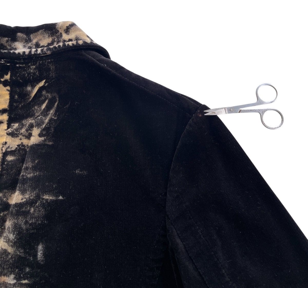 Yohji Yamamoto Yohji Yamamoto + Noir Button Less Velvet Jacket Size US XS / EU 42 / 0 - 13 Thumbnail