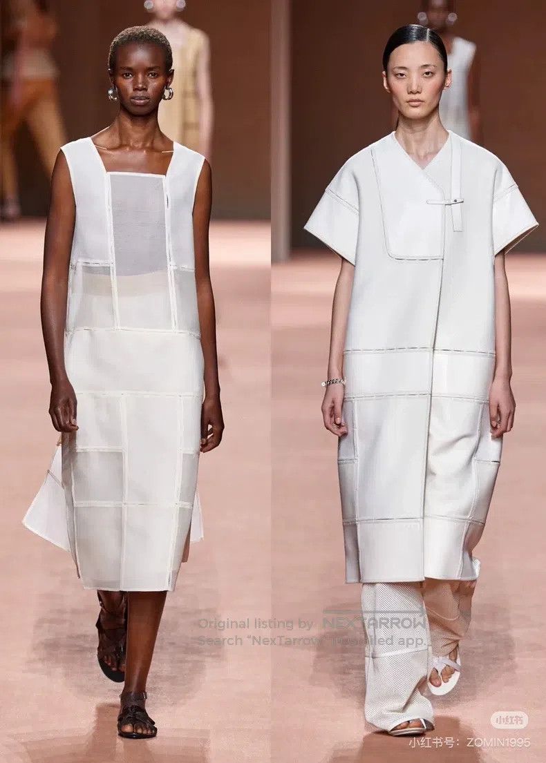 Hermes Hermes Patchwork Dress Show Version Size XXS / US 00 / IT 34 - 5 Thumbnail