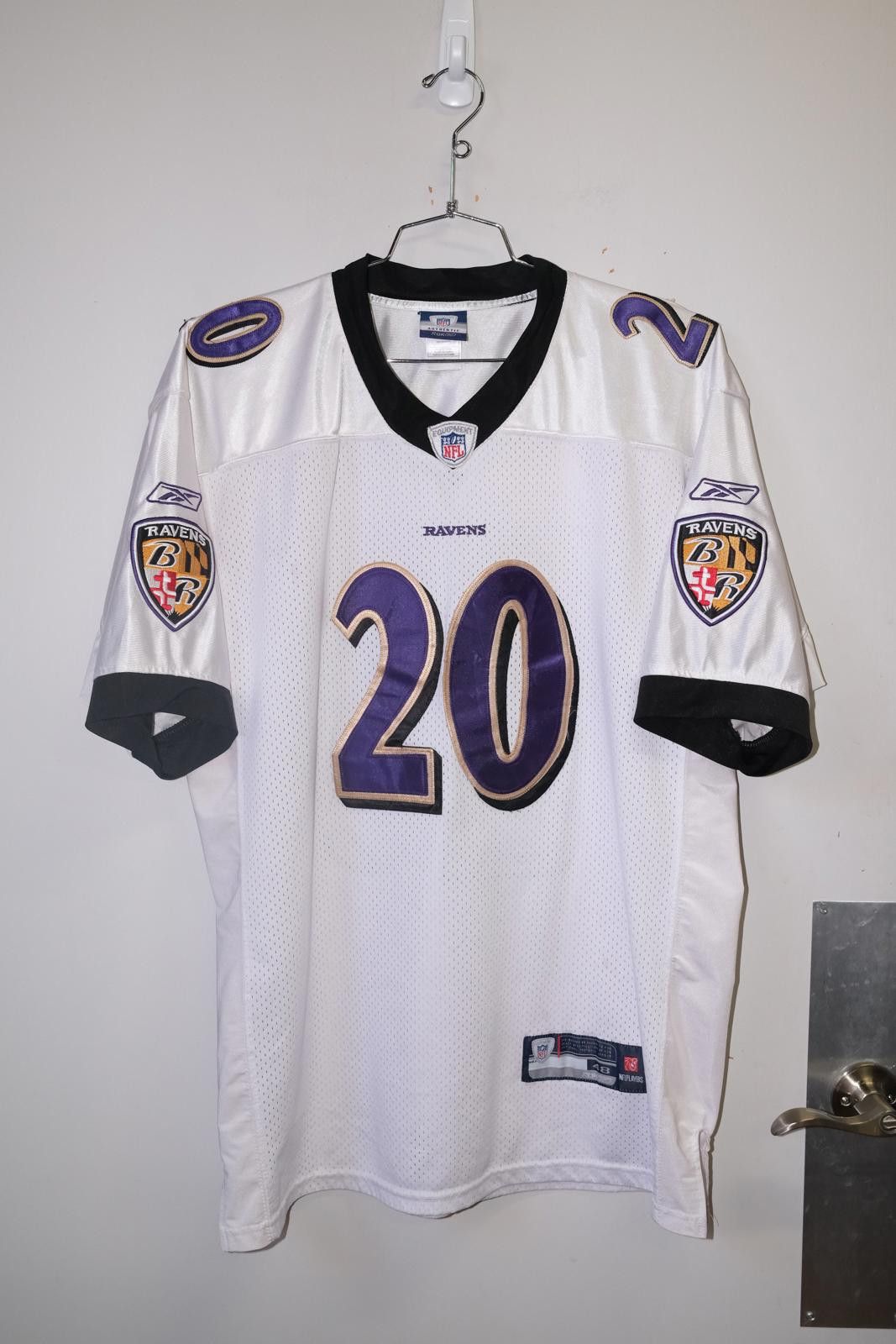 Reebok 02' Reebok Baltimore Ravens Ed Reed #20 Football Jersey Size US XL / EU 56 / 4 - 1 Thumbnail