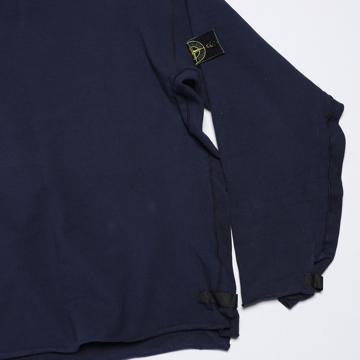Stone Island Rare Vintage Stone Island 90s Navy Sweatshirt Crewneck 1996 Size US XL / EU 56 / 4 - 4 Thumbnail