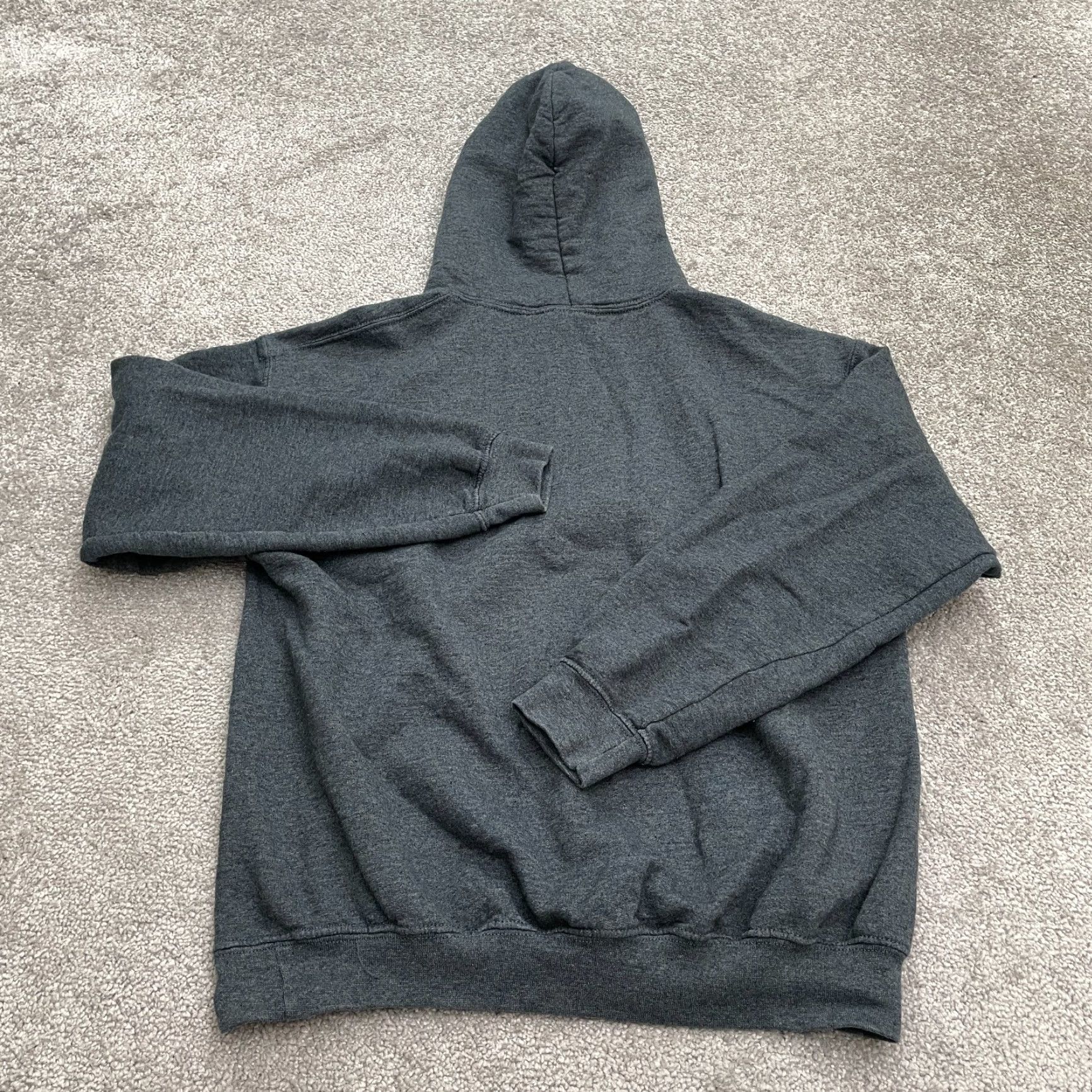 Gildan Gildan Heavy Blend Hoodie Pullover Gray Graphic Fleece Unisex Medium Size US M / EU 48-50 / 2 - 2 Thumbnail
