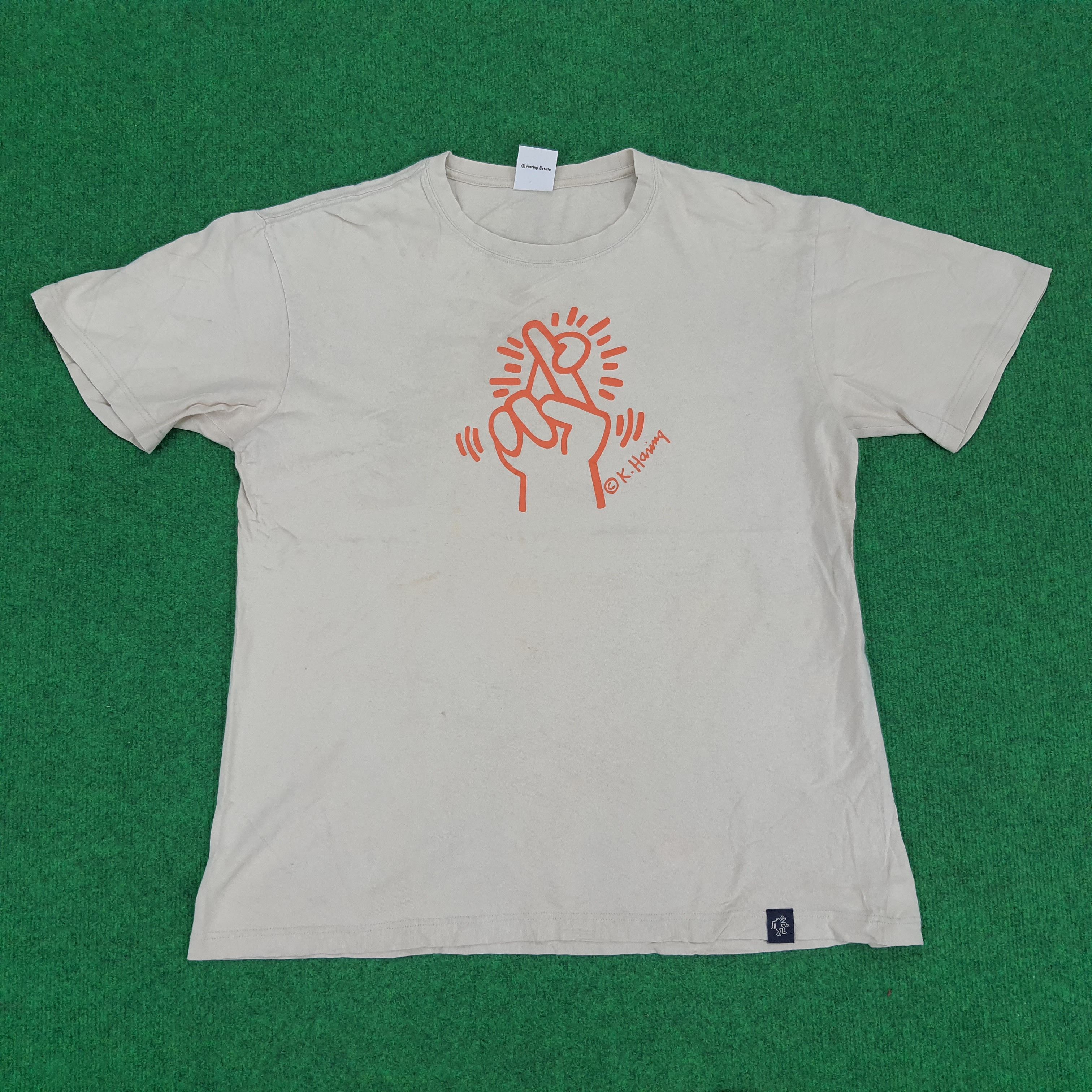 Japanese Brand × Keith Haring Vintage Keith Haring Art Streetwear T-shirt Size US XL / EU 56 / 4 - 1 Thumbnail