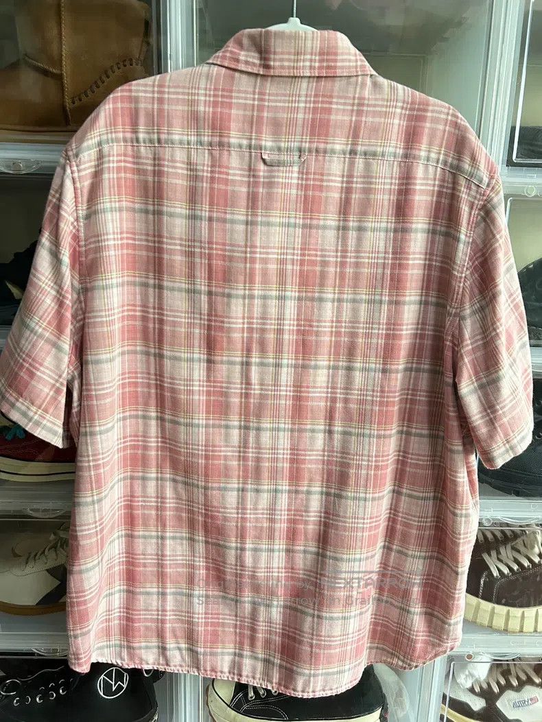 Loewe Loewe size 41 Pink checkered shirt Size US M / EU 48-50 / 2 - 2 Thumbnail