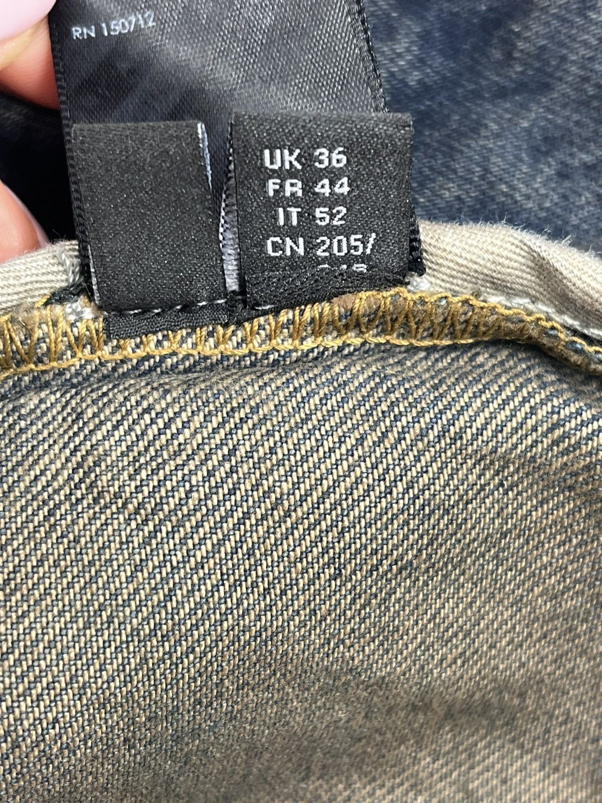 Amiri CARGO FADED BROWN CARPENTER DENIM JEANS Size US 36 / EU 52 - 14 Thumbnail