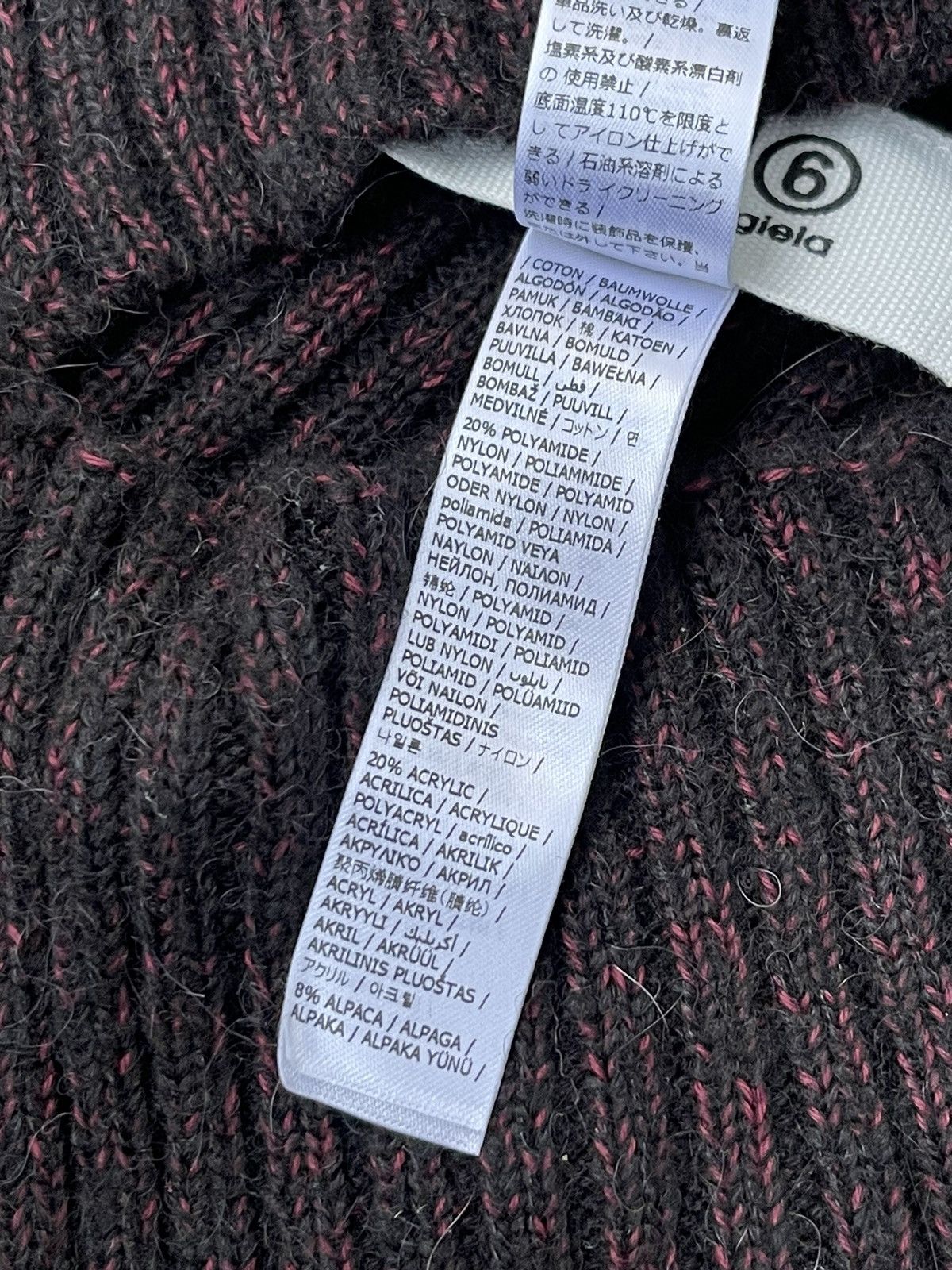 Maison Margiela !DS! AW23 Maison Margiela Exposed Seam Rolling Balaclava Size ONE SIZE - 19 Thumbnail