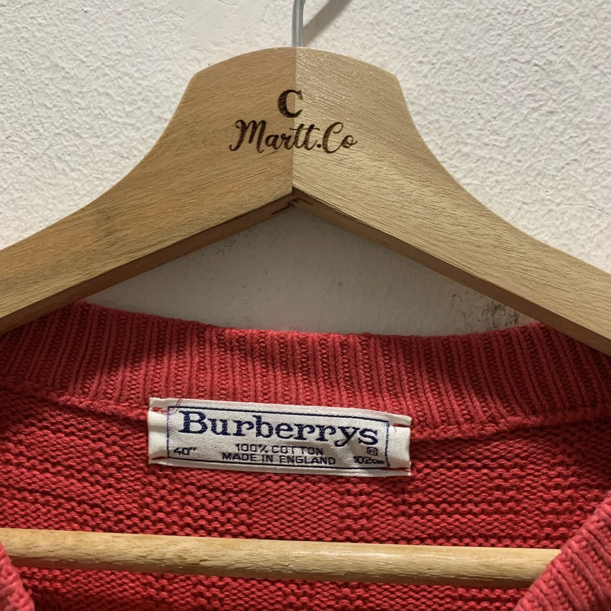 Burberry BURBERRY EMBROIDERY LOGO MONO Size US M / EU 48-50 / 2 - 3 Thumbnail