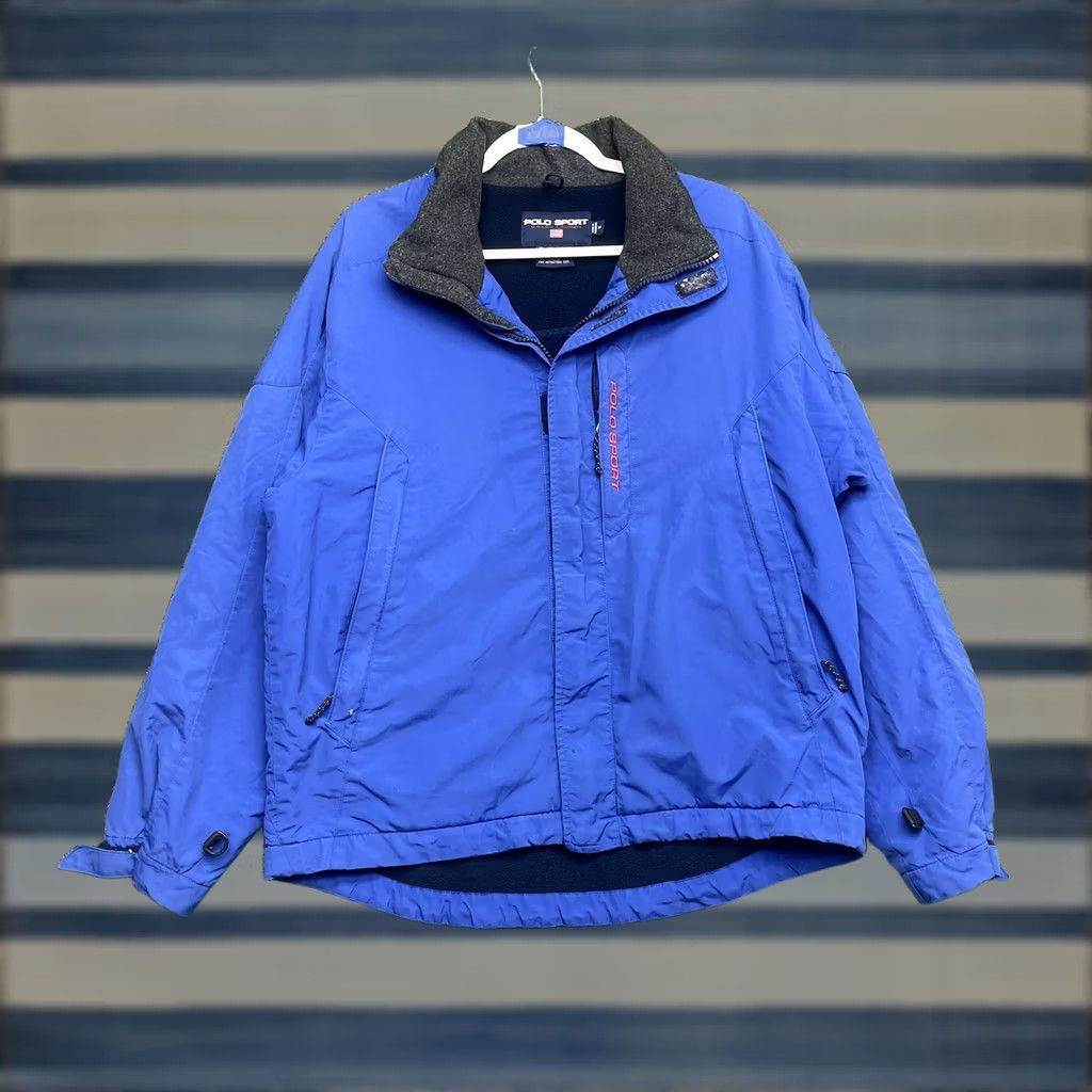 Ralph Lauren VINTAGE Polo Sport Ralph Lauren Nylon Jacket Mens Medium Size US M / EU 48-50 / 2 - 1 Thumbnail