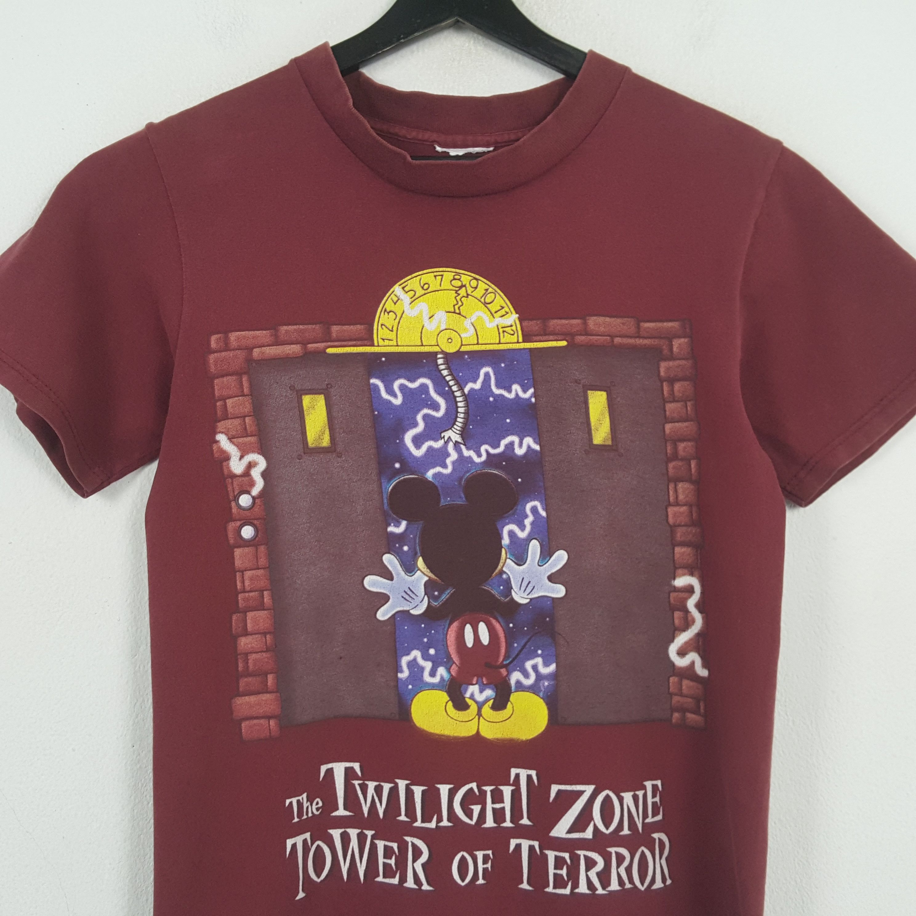 Disney The Twilight Zone Tower Of Terror Disney Tshirt C294N20 Size US S / EU 44-46 / 1 - 2 Thumbnail