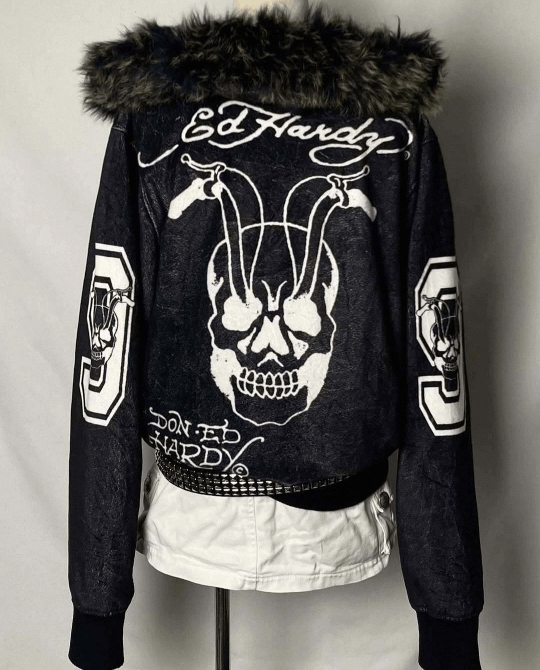 Ed Hardy ed hardy y2k skull zipup bomber Size L / US 10 / IT 46 - 1 Thumbnail
