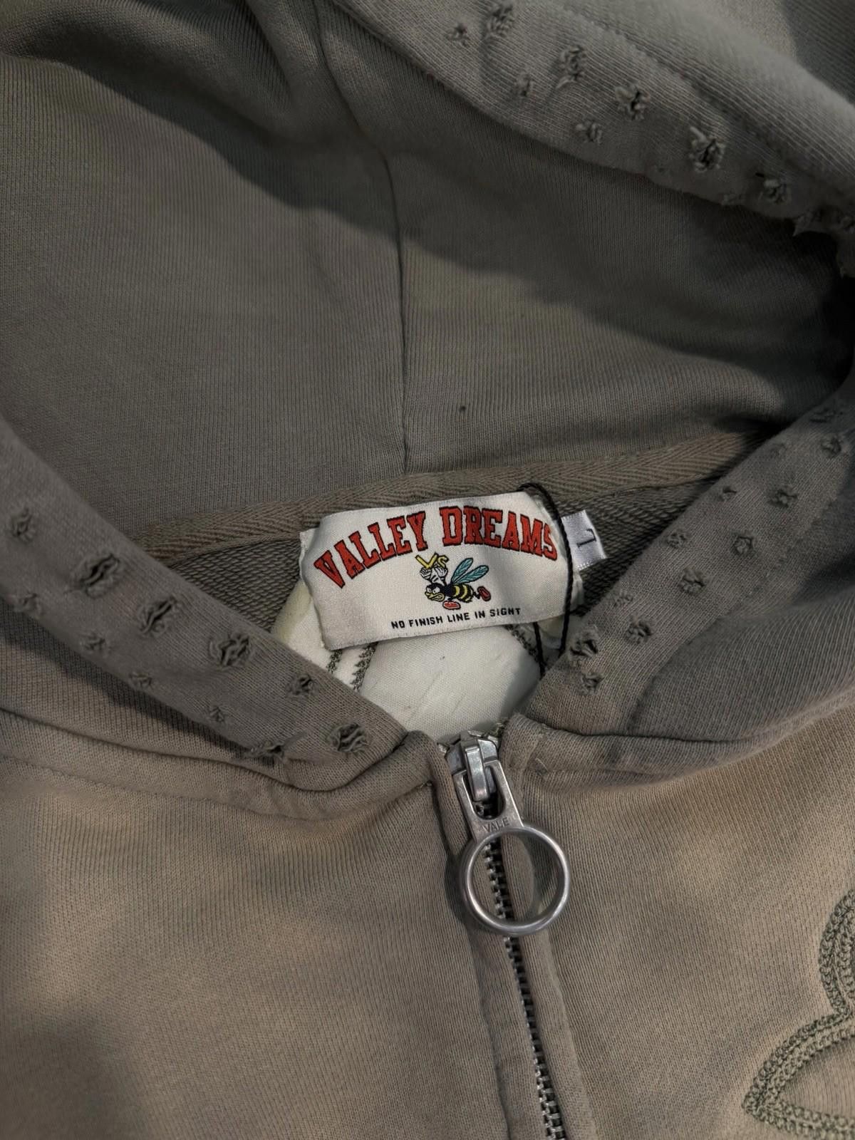 Vale Size L - Vale Zip Up Carver Cross Hoodie Valley Vale Tan Size US L / EU 52-54 / 3 - 6 Thumbnail