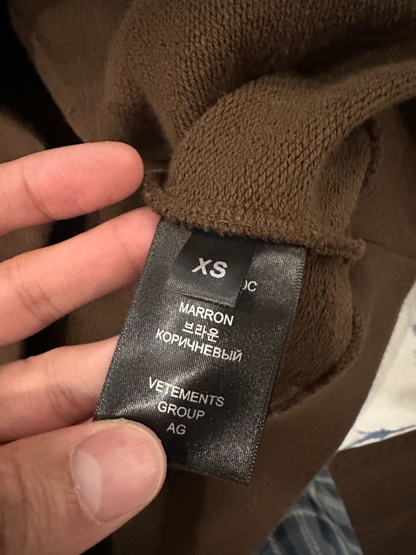 Vetements Vetements Unicorn Brown Hoodie 2501-Nextarrow Size US XS / EU 42 / 0 - 5 Thumbnail