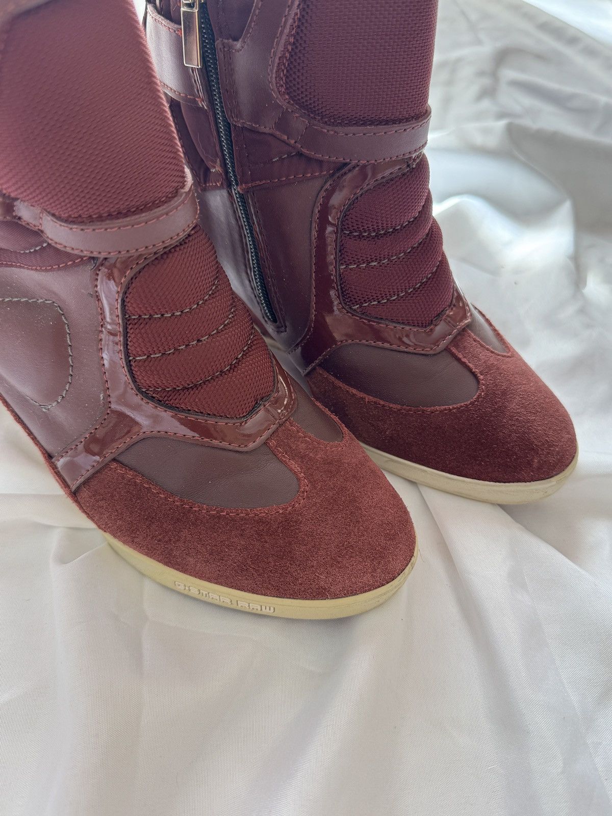 G-Star G-Star Raw Vintage Y2K Hi Top Wedge Sneakers Size US 6 / IT 36 - 9 Thumbnail