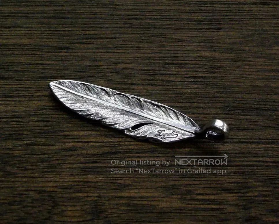 Other LYNCH SILVERSMITH Feather Pendant. Size ONE SIZE - 5 Thumbnail
