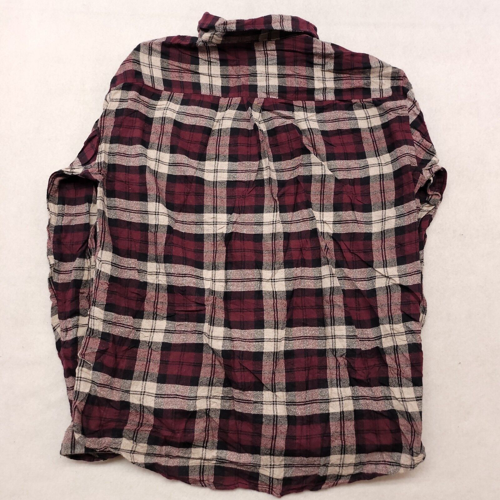 Croft & Barrow Croft & Barrow Tartan Flannel Button Up Shirt Men Size M Red Size US M / EU 48-50 / 2 - 9 Thumbnail