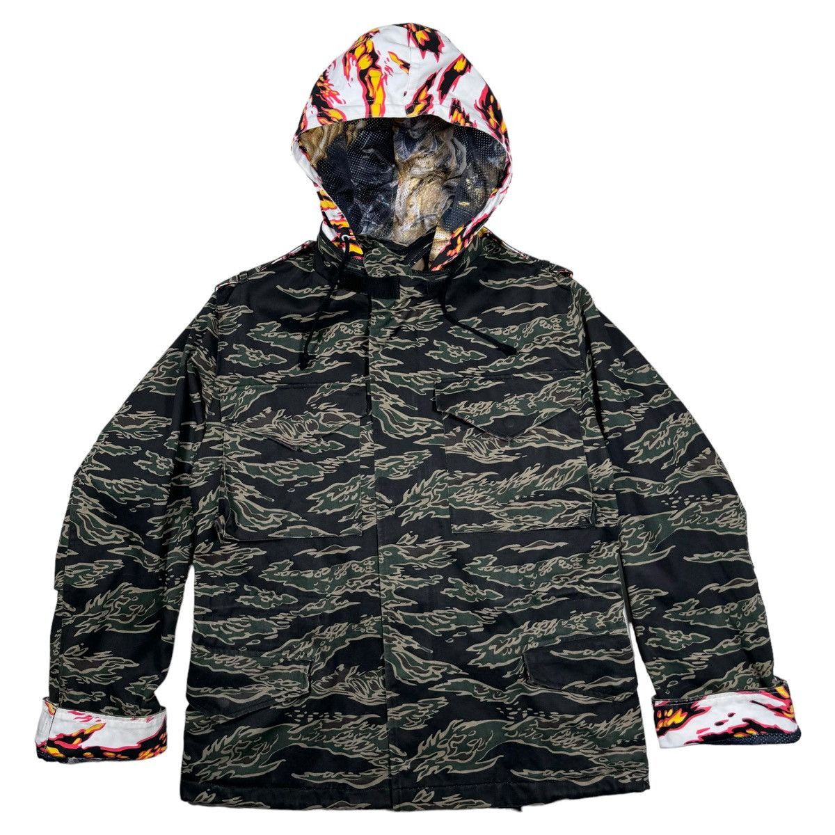 PHENOMENON 2007 Phenomenon Tiger Flame Camo jacket Size US M / EU 48-50 / 2 - 3 Thumbnail