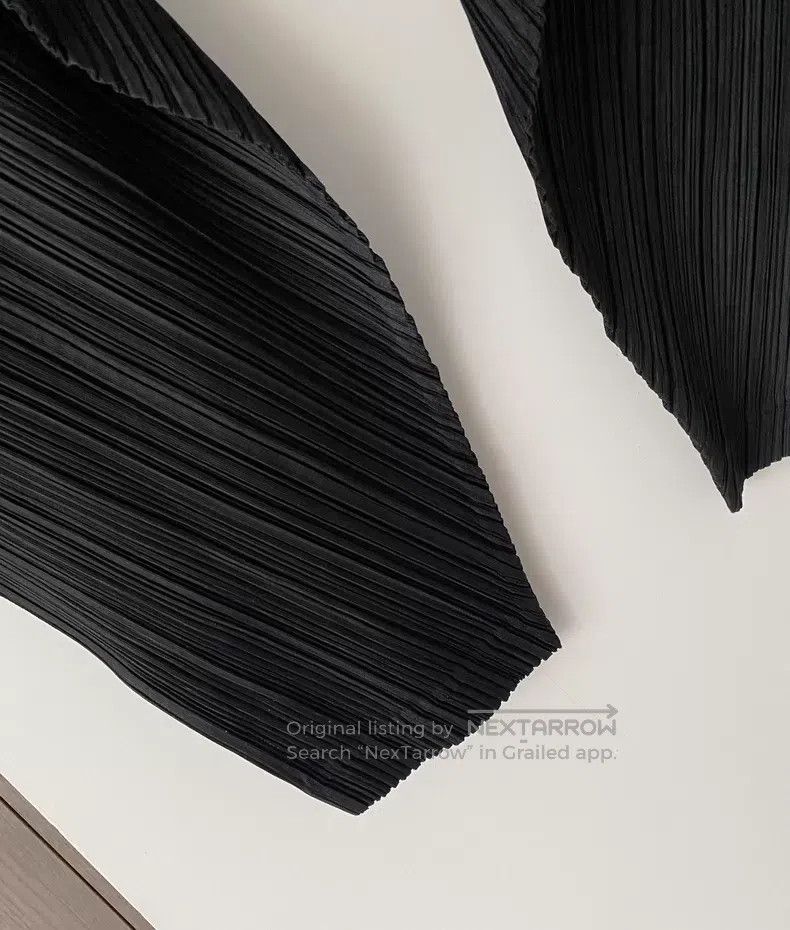 Issey Miyake Issey Miyake size:3 Black Pants Size 31" - 4 Thumbnail