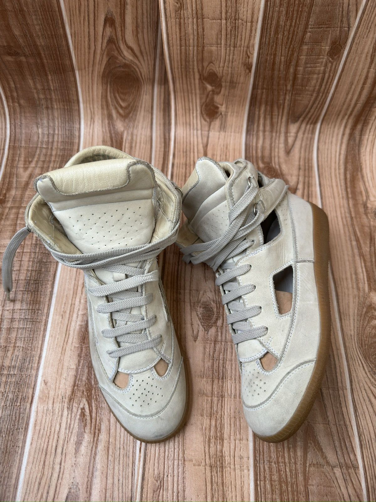 Maison Margiela Maison Margiela Archive GAT Replica Suede High tops Size US 6 / EU 39 - 8 Thumbnail