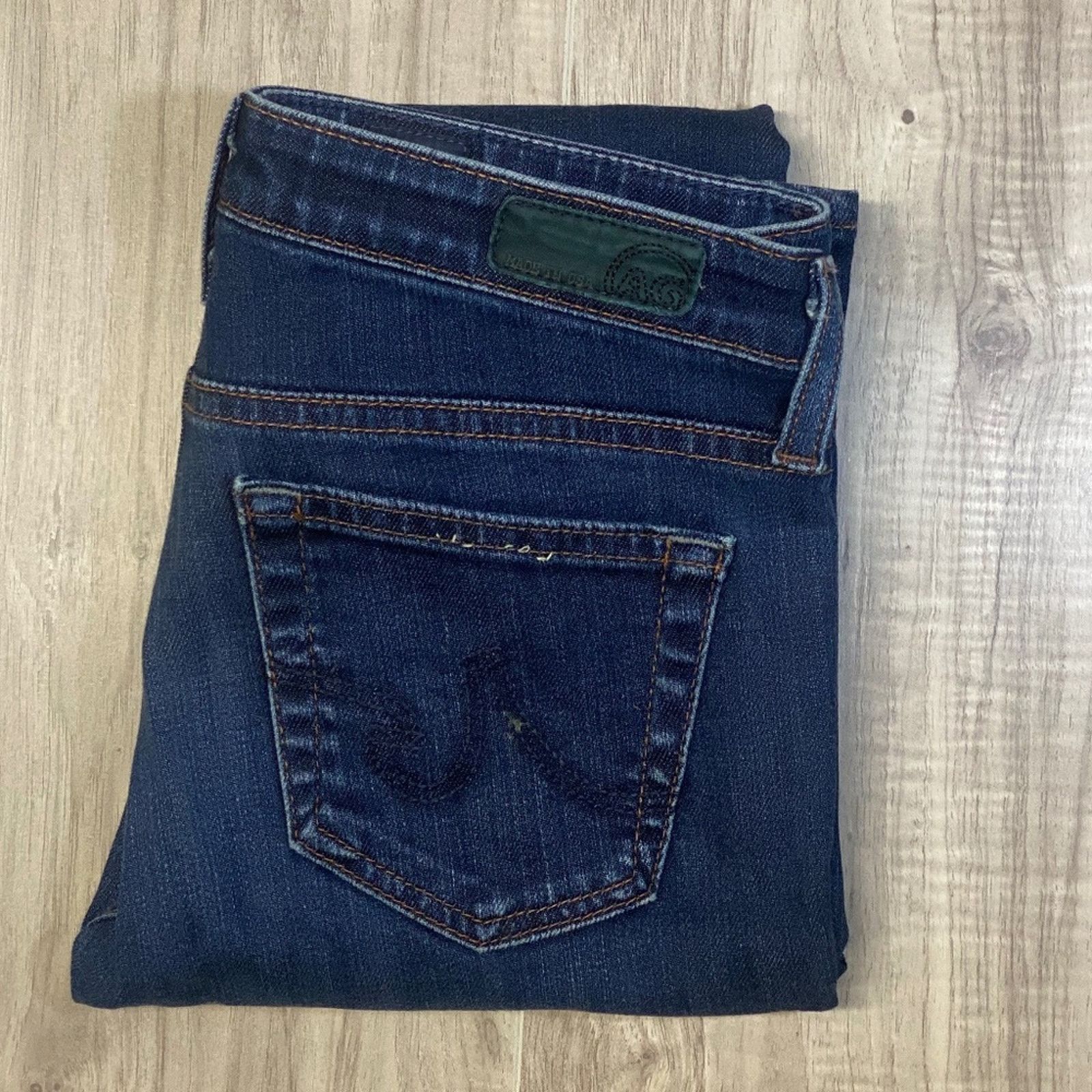 AG Adriano Goldschmied AG Adriano Goldschmied The Stevie Slim Straight - 25R Size 25" / US 0 / IT 36 - 9 Thumbnail