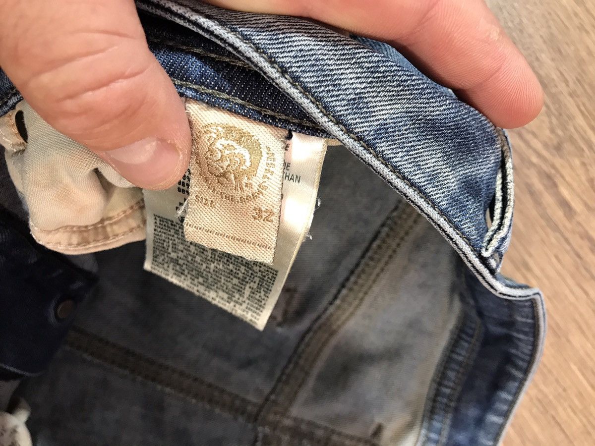 Diesel × Vintage Vintage Diesel Distressed denim pants Jeans Suze 32 Size US 32 / EU 48 - 8 Thumbnail