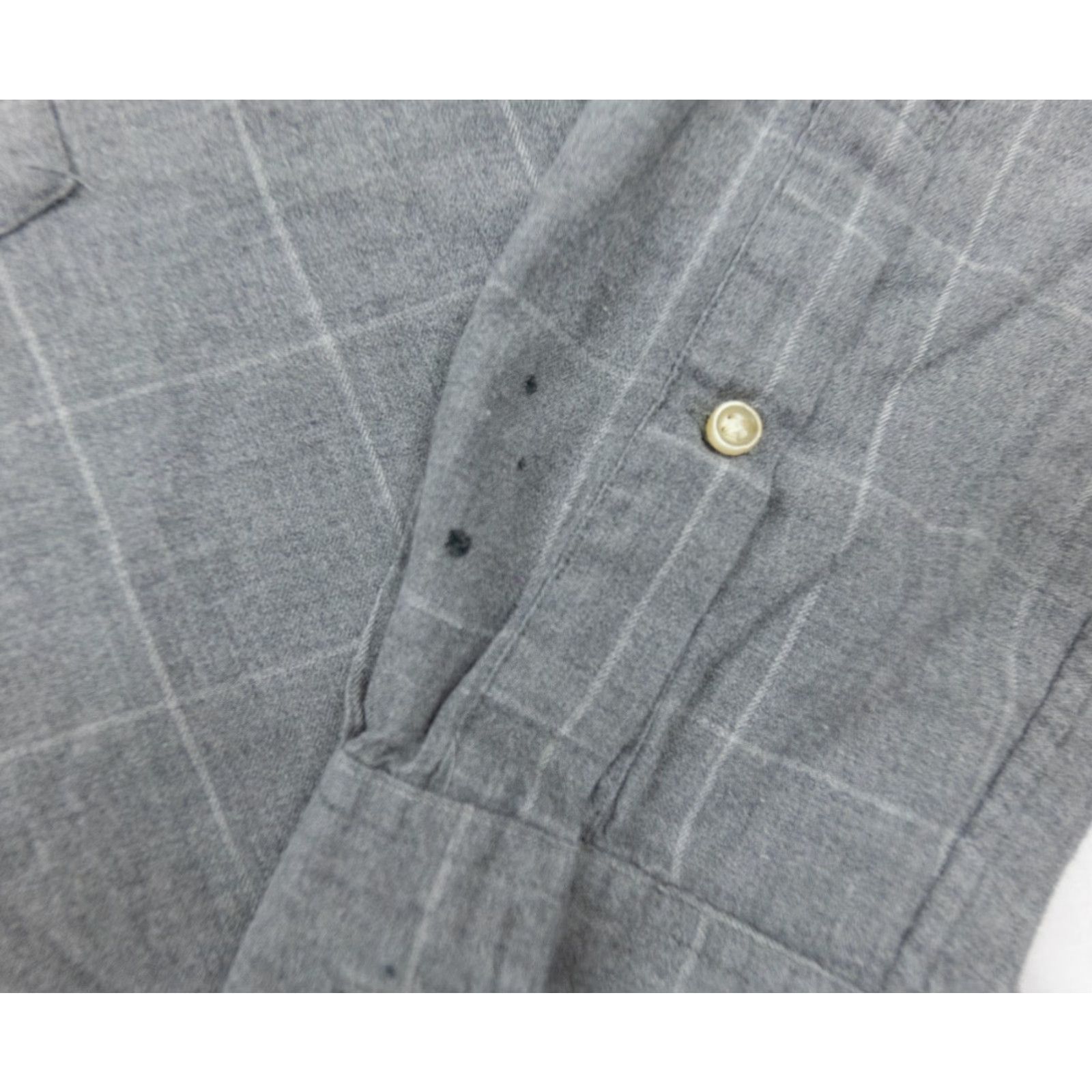 J.Crew J.CREW Shirt Adult Mens Large Gray Button-Down Long Sleeve Slim Fit Preppy Check Size US L / EU 52-54 / 3 - 4 Thumbnail