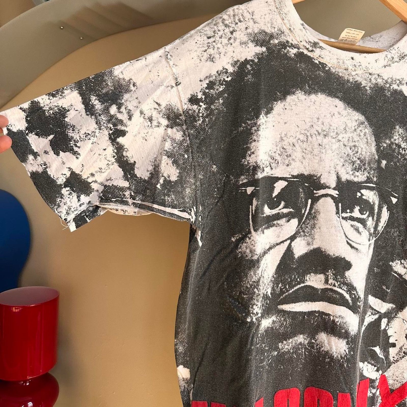 Rap Tees × Vintage Vintage Malcolm X AOP Shirt Size US XL / EU 56 / 4 - 3 Thumbnail