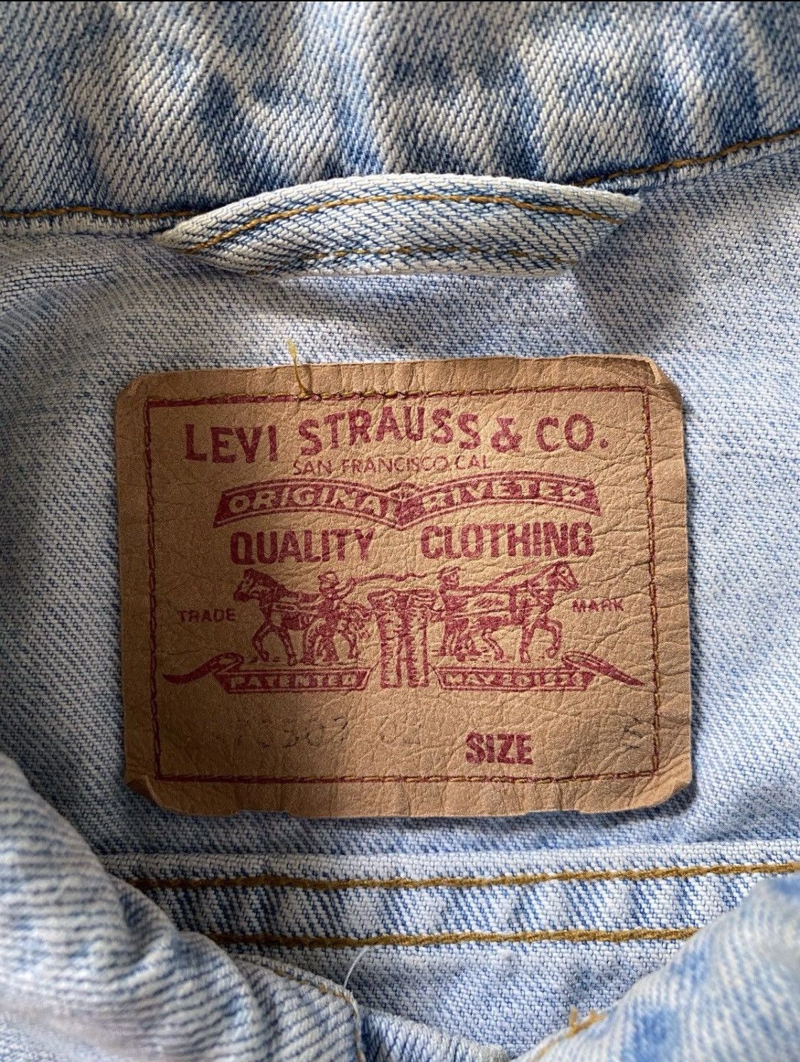 Levi's Vintage Clothing Levi’s Vintage Denim Jacket Size US S / EU 44-46 / 1 - 5 Thumbnail