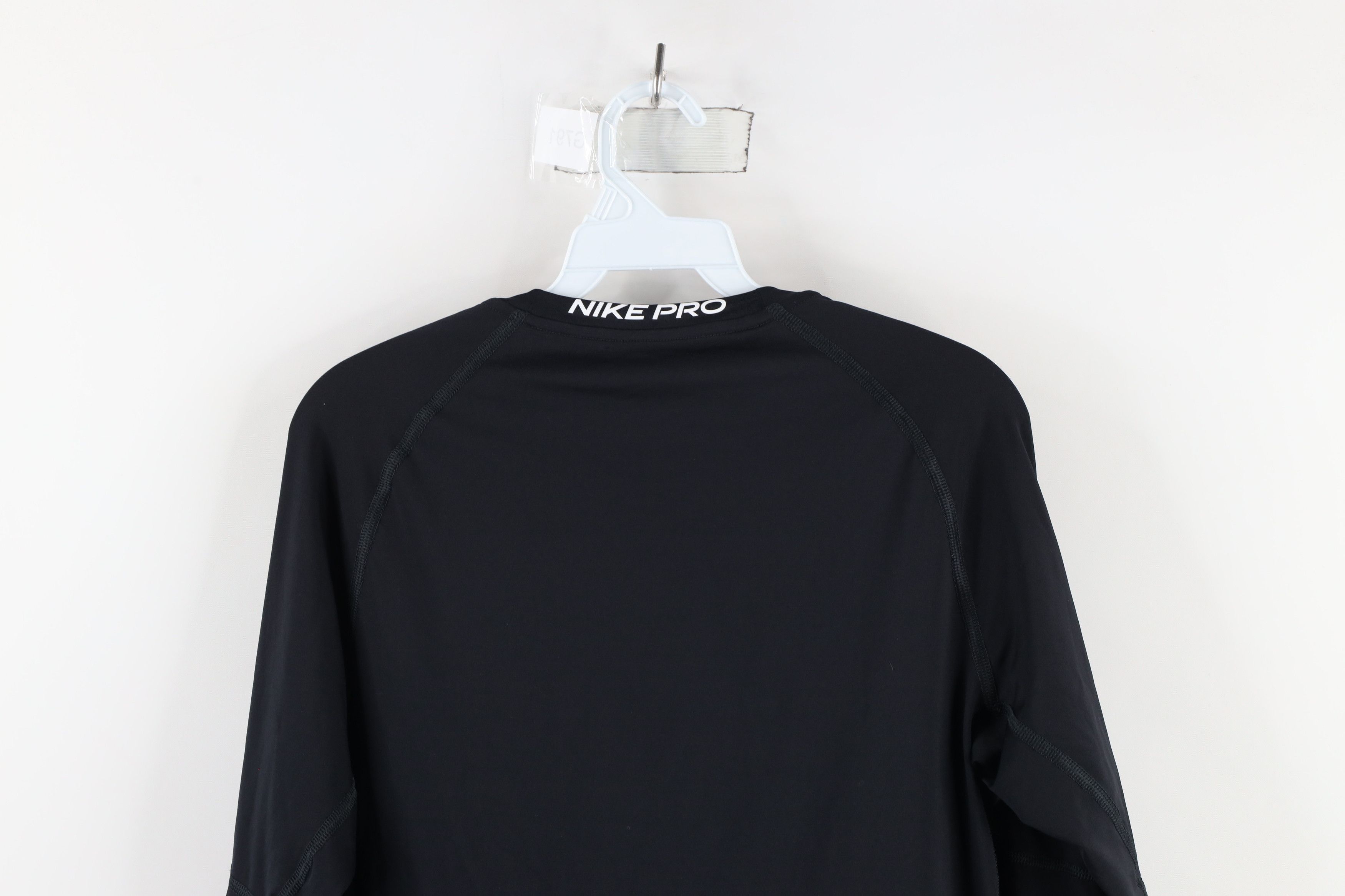 Nike × Vintage Nike Pro Scott Center Swoosh Training Long Sleeve T-Shirt Size US S / EU 44-46 / 1 - 10 Thumbnail