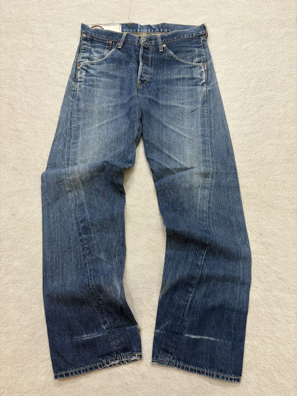 Kapital 2000s Destroy levis RL bootcut japan denim Size US 31 - 1 Thumbnail