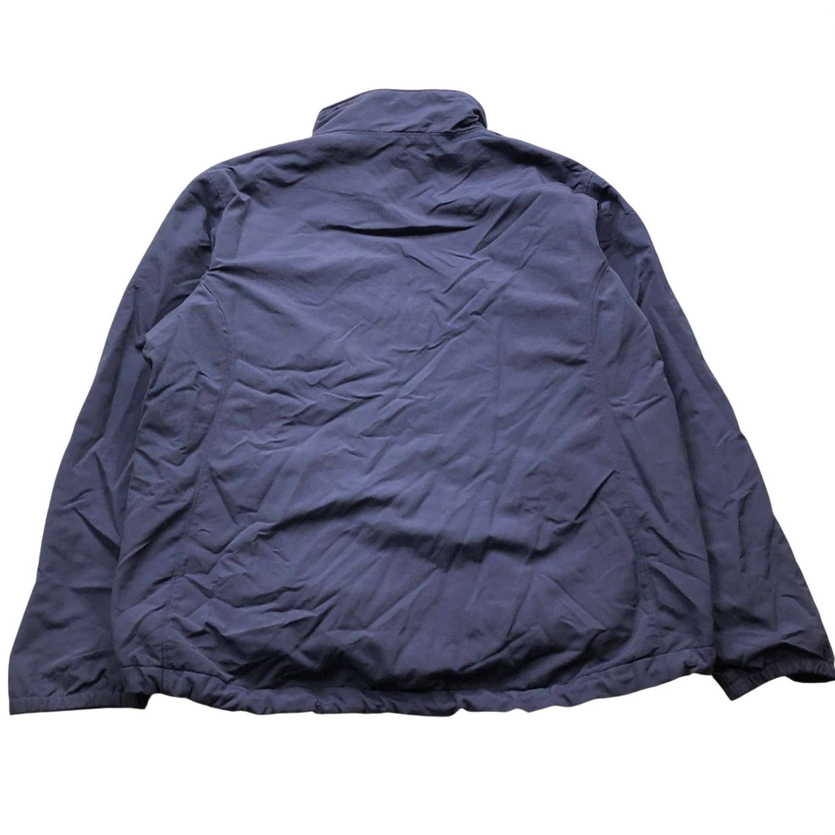 Vintage Duluth Trading Fleece Lined Softshell Jacket Women's XL Mock Neck Navy Green Size XL / US 12-14 / IT 48-50 - 4 Thumbnail