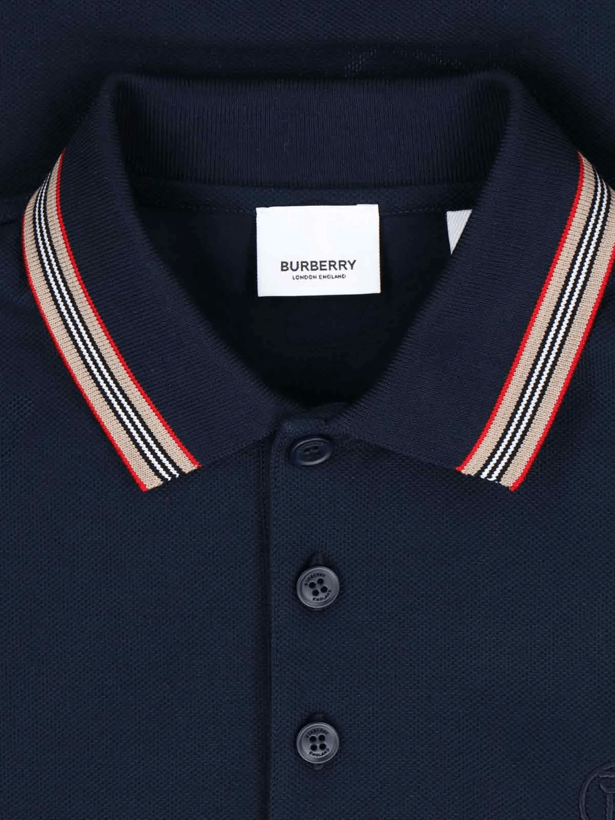 Burberry NWT Polo Shirt Coal Blue XL Burberry Size US XL / EU 56 / 4 - 3 Thumbnail