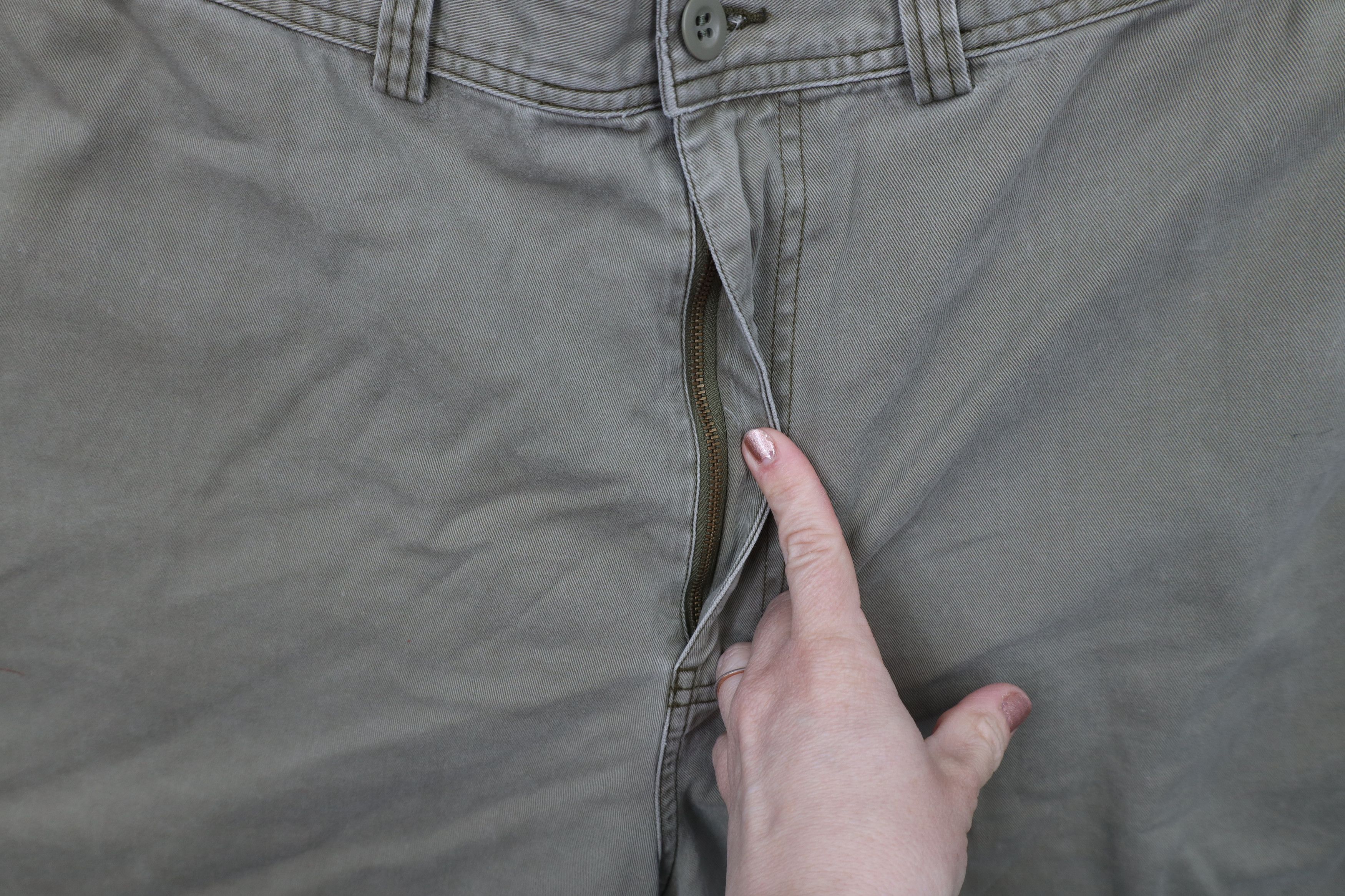 Ralph Lauren × Vintage Vintage 90s Ralph Lauren Above Knee Military Chino Shorts Size US 38 / EU 54 - 7 Thumbnail