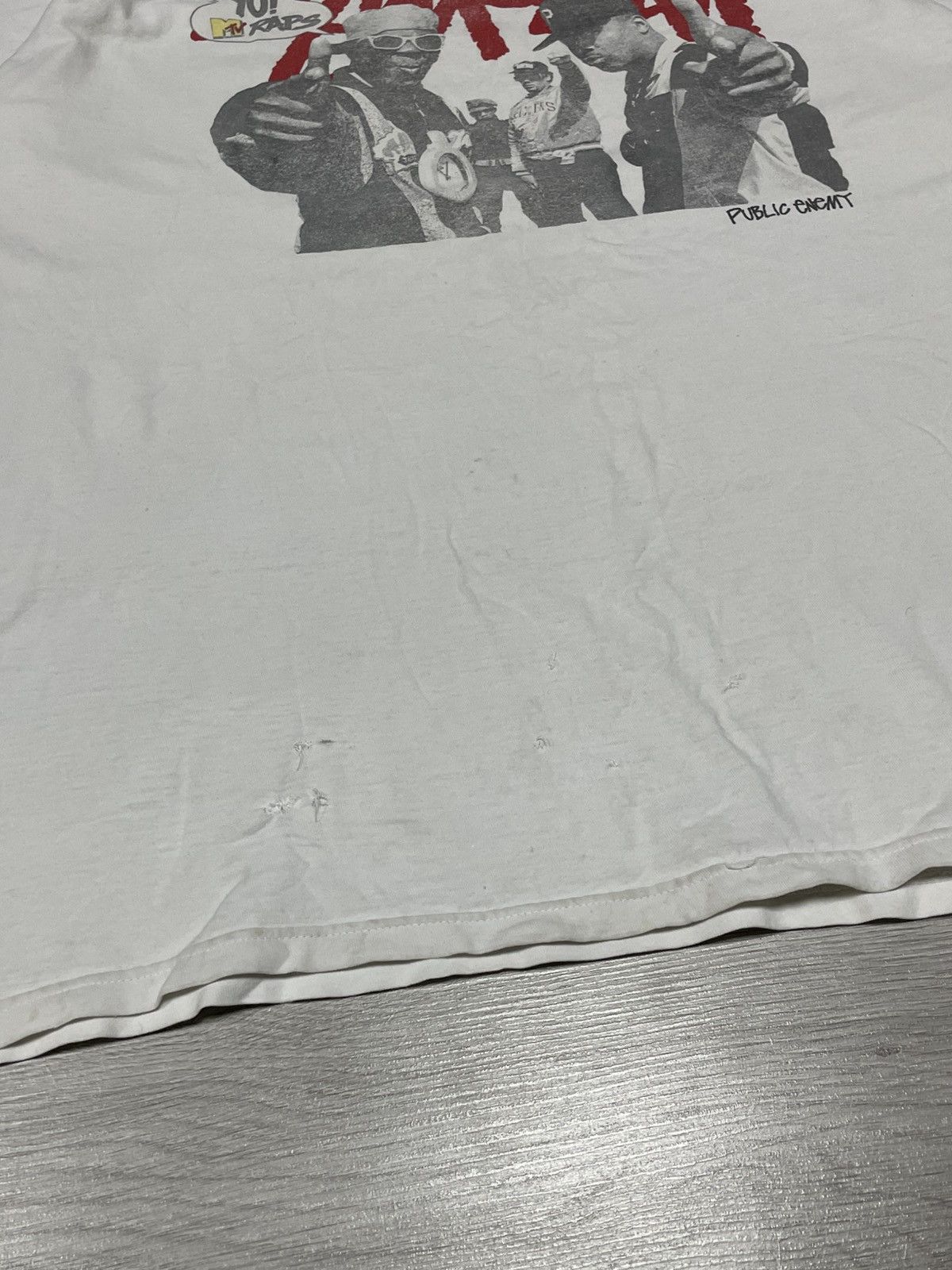 Mtv × Public Enemy × Stussy Rare 2013 Stussy Public Enemy Yo! MTV Raps Tee Crazy Tupac Size US XL / EU 56 / 4 - 15 Thumbnail