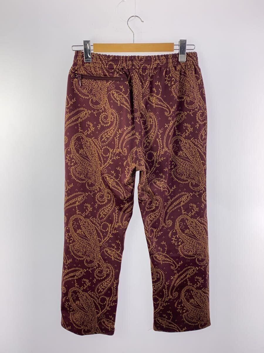Needles Needles Polyester Track Pants Bordeaux Size US 30 / EU 46 - 2 Thumbnail